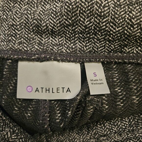 ATHLETA Herringbone Metro High Waisted Leggings Size Small Activewear Athleisure - Picture 3 of 5